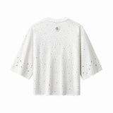 Stellar Scatter Sweatshirt – Century Penthouse WHITE/SILVER