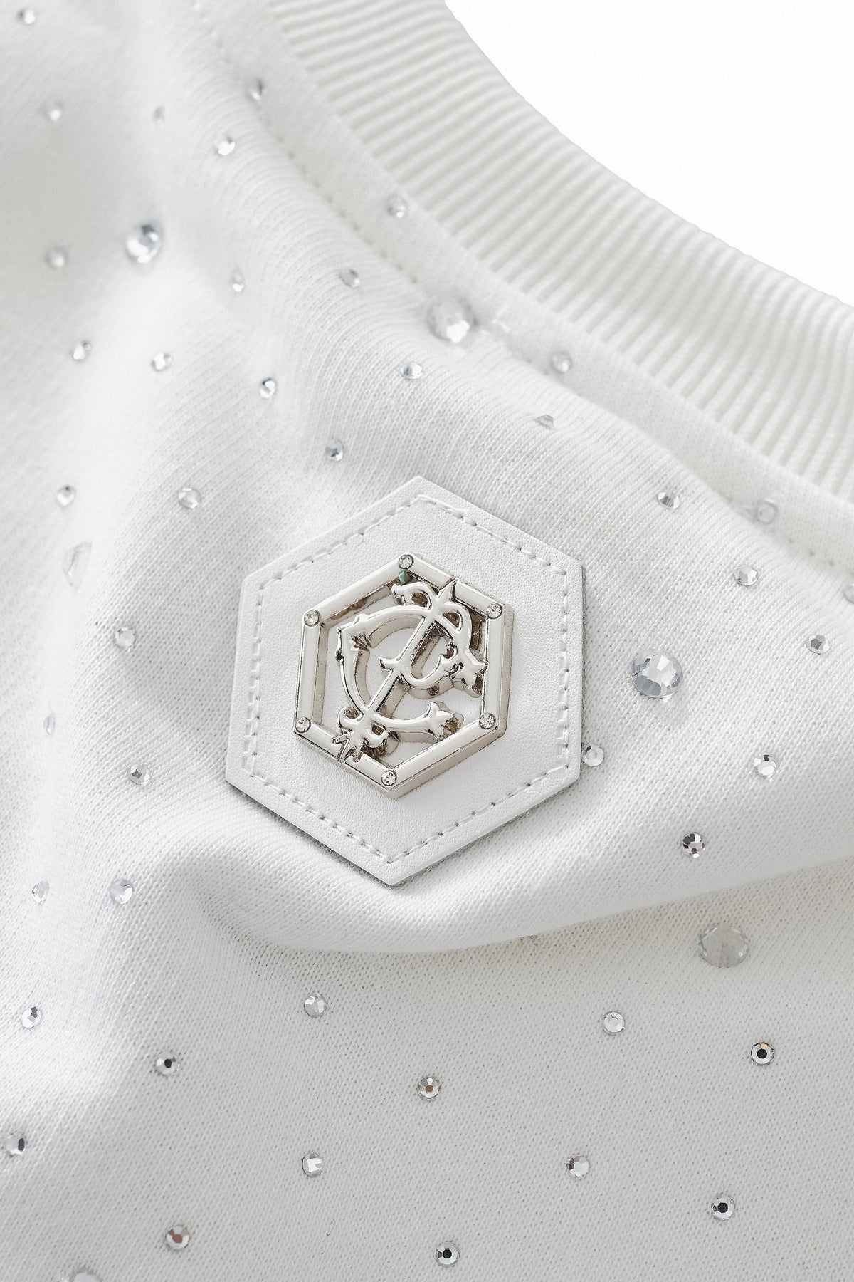 Stellar Scatter Sweatshirt – Century Penthouse WHITE/SILVER