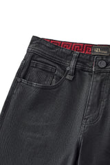 Shadow Coated Denim BLACK