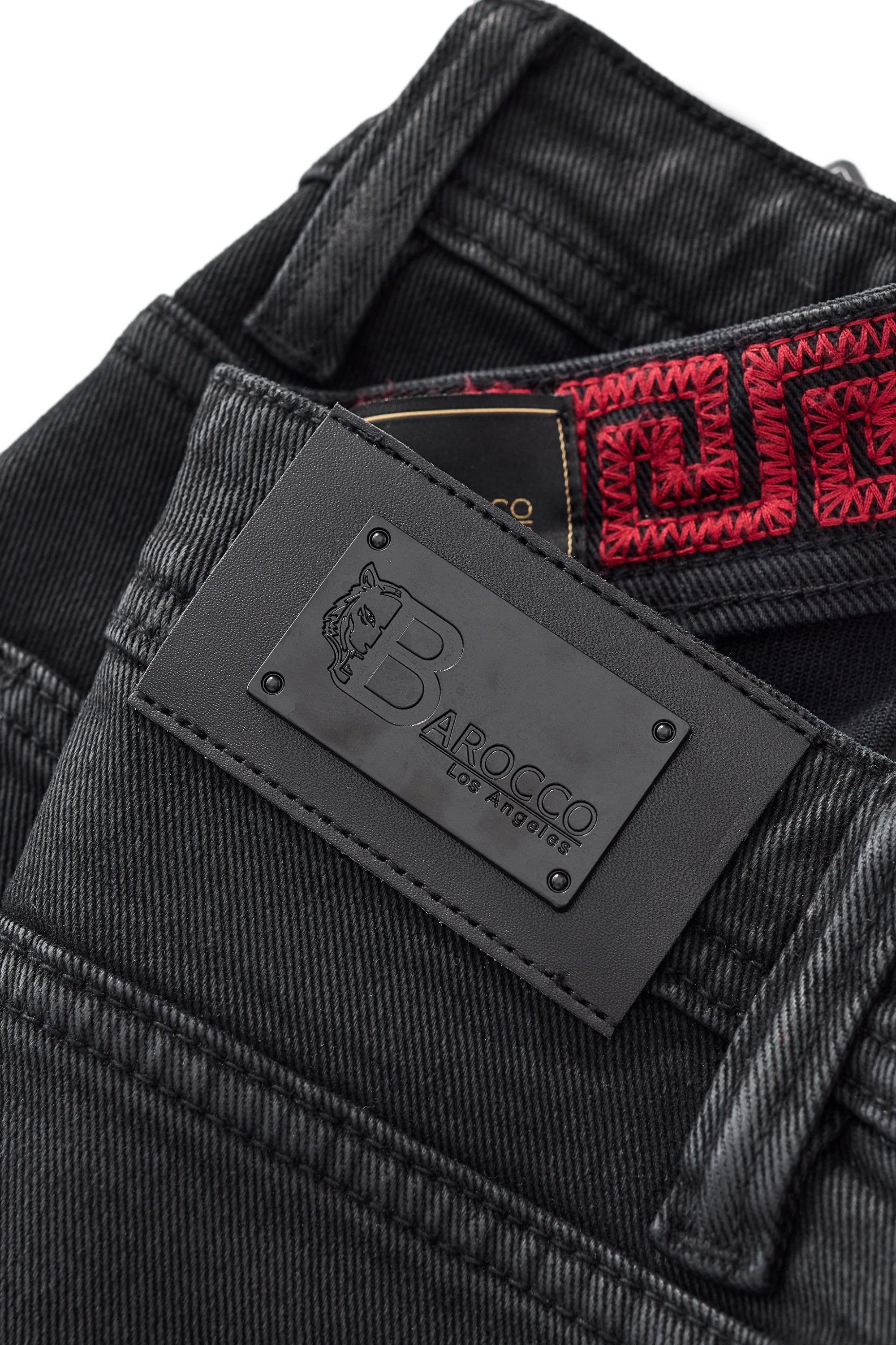 Shadow Coated Denim BLACK