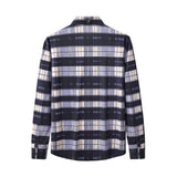 El Baron Seamless Classic Plaid Men's Shirt - Navy