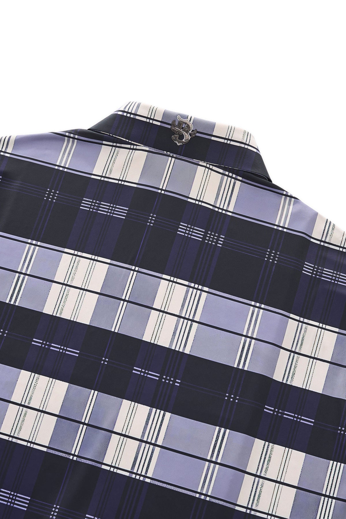 El Baron Seamless Classic Plaid Men's Shirt - Navy