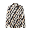 El Baron Seamless Bold Plaid Men's Shirt - Khaki
