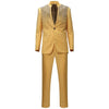 Golden Radiance Crystal Suit Set-YELLOW/GUN