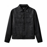 Noir Trucker Jacket BLACK