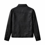 Noir Trucker Jacket BLACK