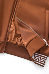 Barocco Imperial Trim Men's Lounge Set - Brown
