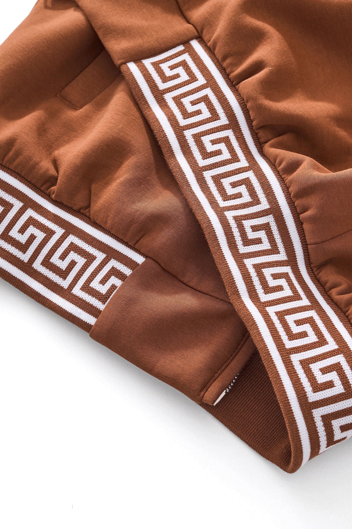 Barocco Imperial Trim Men's Lounge Set - Brown
