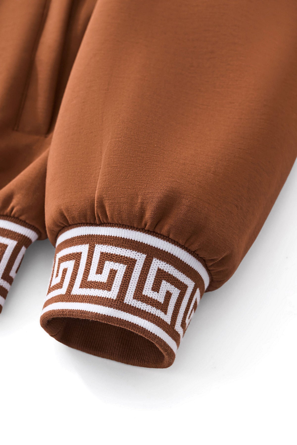 Barocco Imperial Trim Men's Lounge Set - Brown