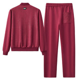 Regalia Emboss Tracksuit WINE