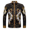 Rich Life Rhinestone Shirt BLACK