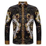 Rich Life Rhinestone Shirt BLACK