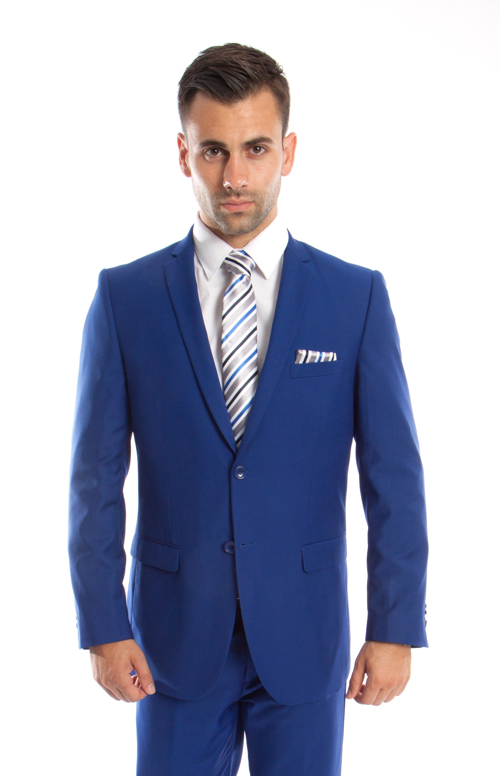 Royal BlueSlim Fit 2-PC Suits