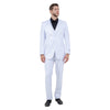 Men's Slim-Fit 3pc Suit, Notch Lapel