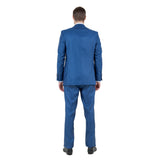 Men's Modern-Fit 3pc Sharkskin Suit Set