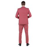 Coral Men's Ultra Slim-Fit 3pc Suit w/ Expandable Waistband
