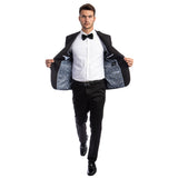Men's Skinny-Fit 2pc Suit w/ Peak Lapel