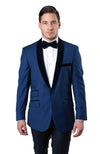 Men's Slim-Fit Tuxedo Sport Coat w/ Satin Shawl Lapel