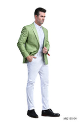 Men's Slim-Fit Tuxedo Sport Coat w/ Peak Lapel