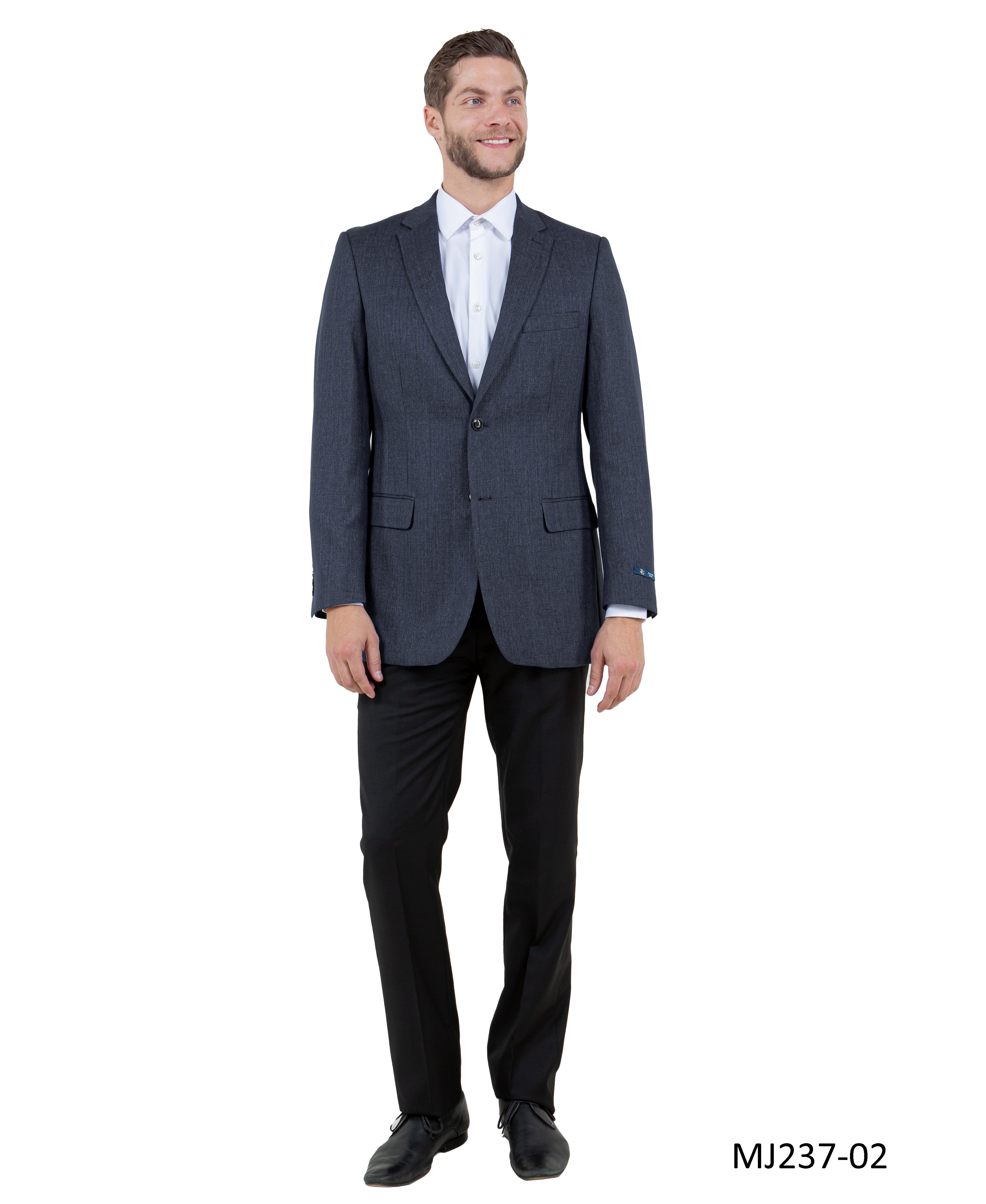 Men's Modern Fit Sport Coat w/ Notch Lapel – Franky Fashion