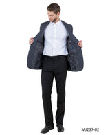 Men's Modern Fit Sport Coat w/ Notch Lapel