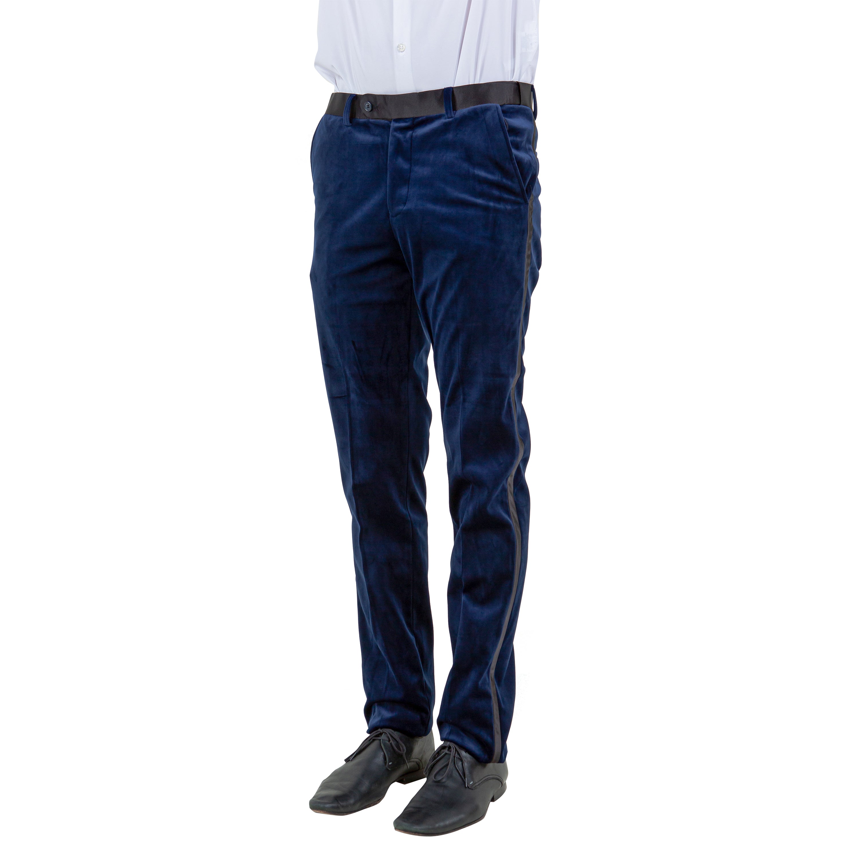 Men's Slim-fit Velvet Suits Separates, Pants