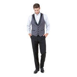 Men's 3pc Tuxedo w/ Satin Shawl Collar & Expandable Clip Pants