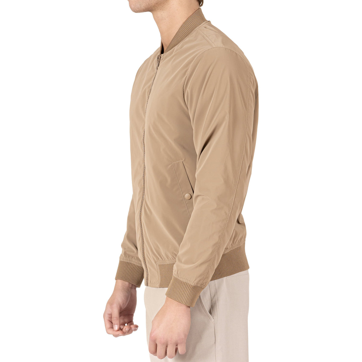 Men’s Off-White Light Fall Jacket – Tailored Fit | BESPOKE 234110