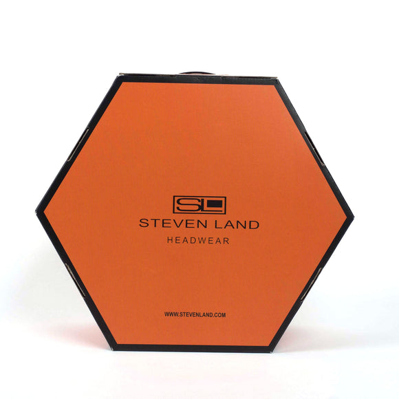 Broadway Fine Australian Wool Fedora Hat – Burgundy & Black | WH-103