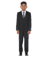 Perry Ellis Boy's 5pc Windowpane Suit