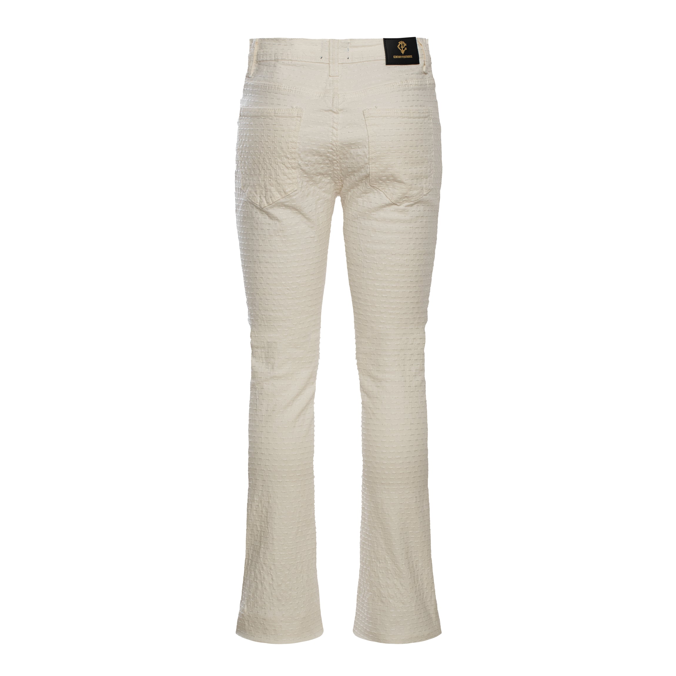 Heritage Fit Denim – Century Penthouse Collection white