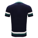 Heritage Stripe Knit Polo NAVY