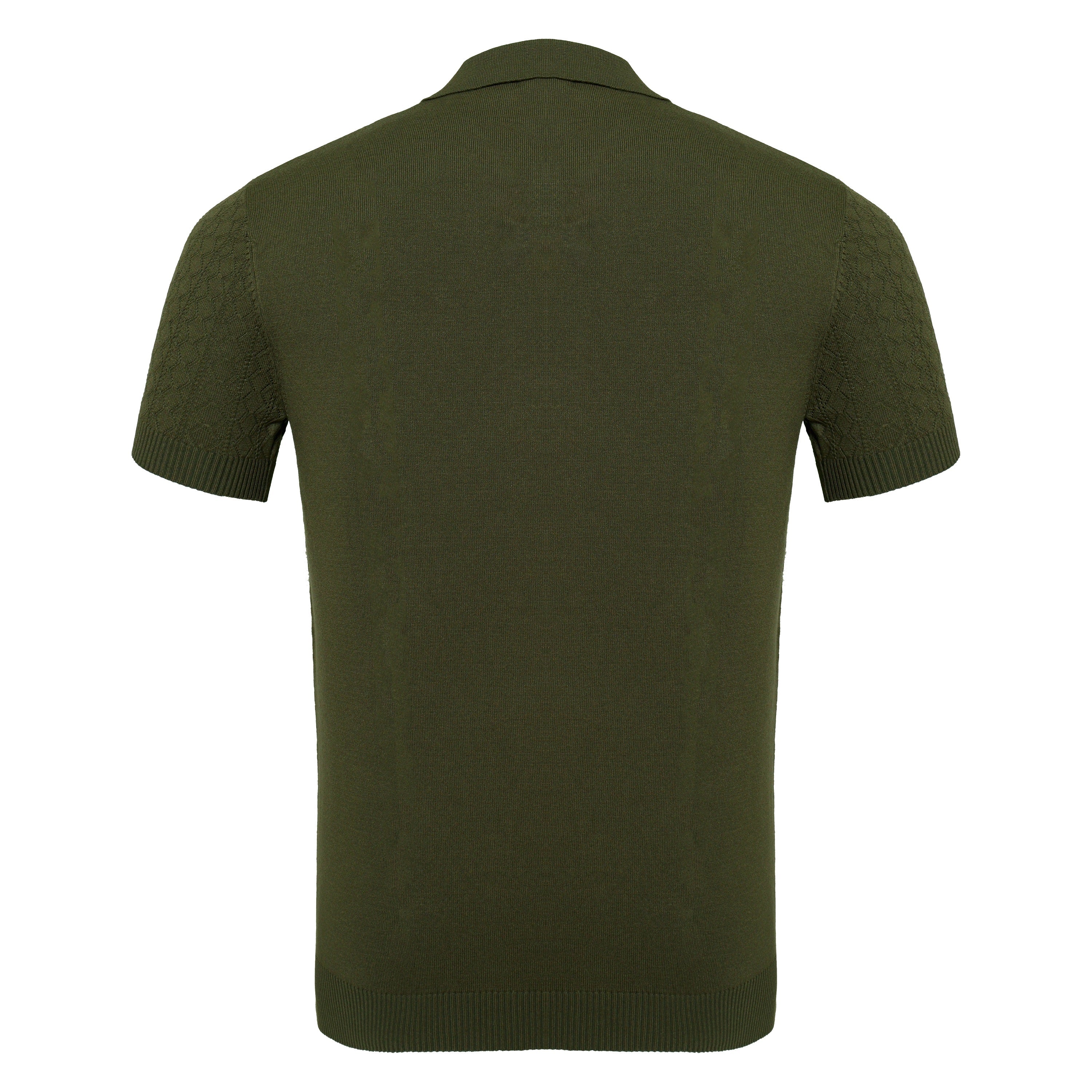 Elevare Knit Polo ARMY GREEN