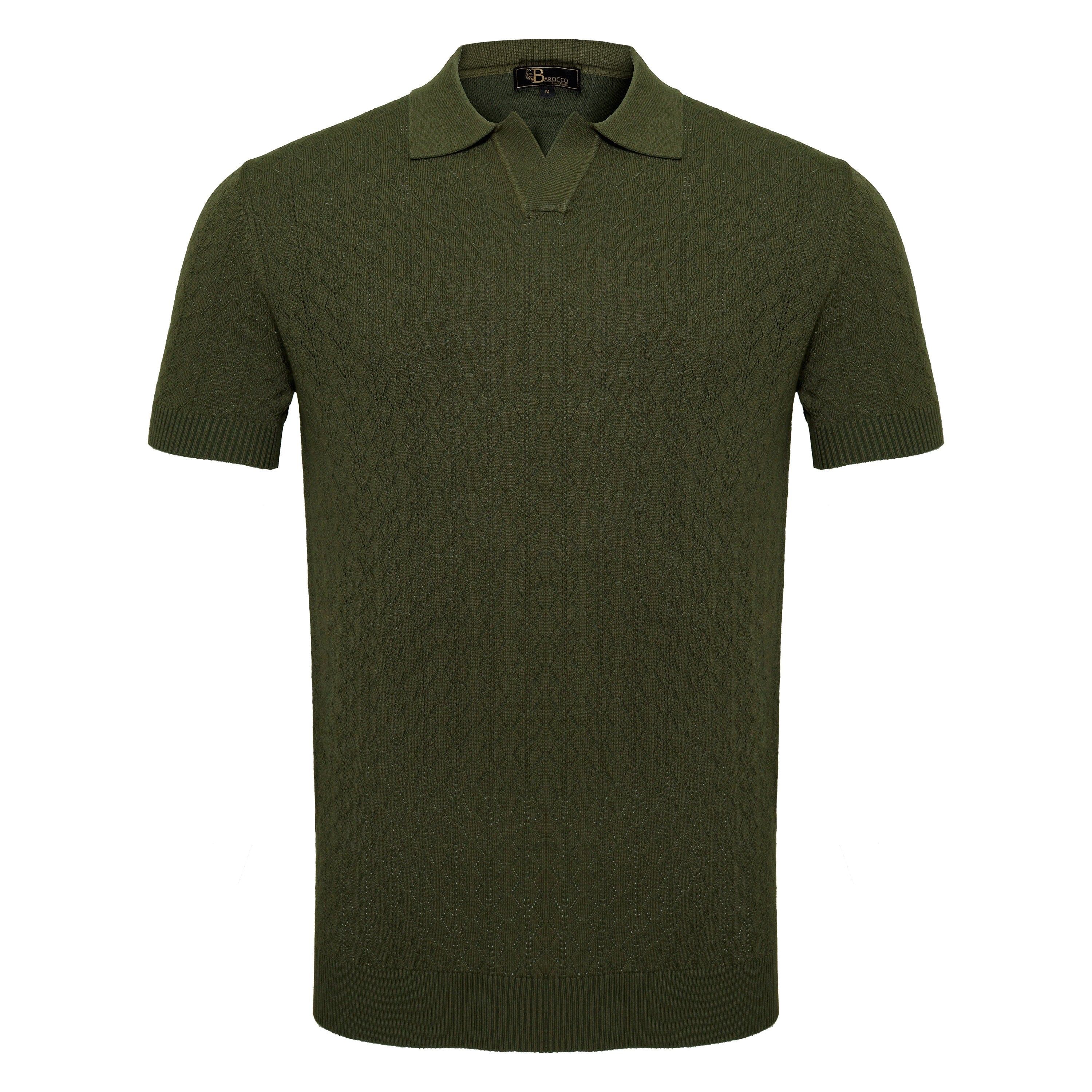 Elevare Knit Polo ARMY GREEN