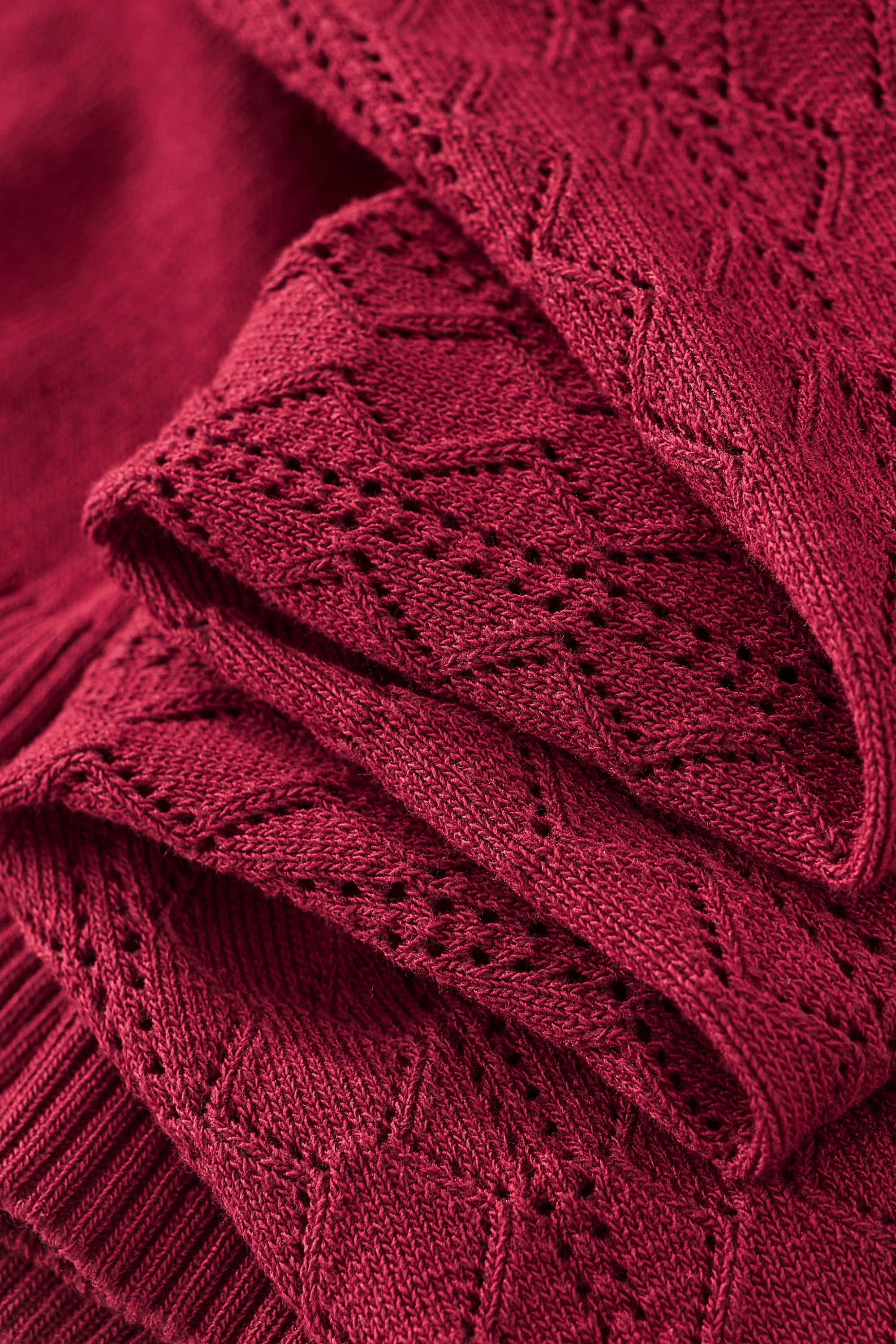 Elevare Knit Polo RED