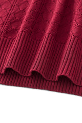 Elevare Knit Polo RED