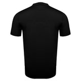 LuxeKnit Polo BLACK