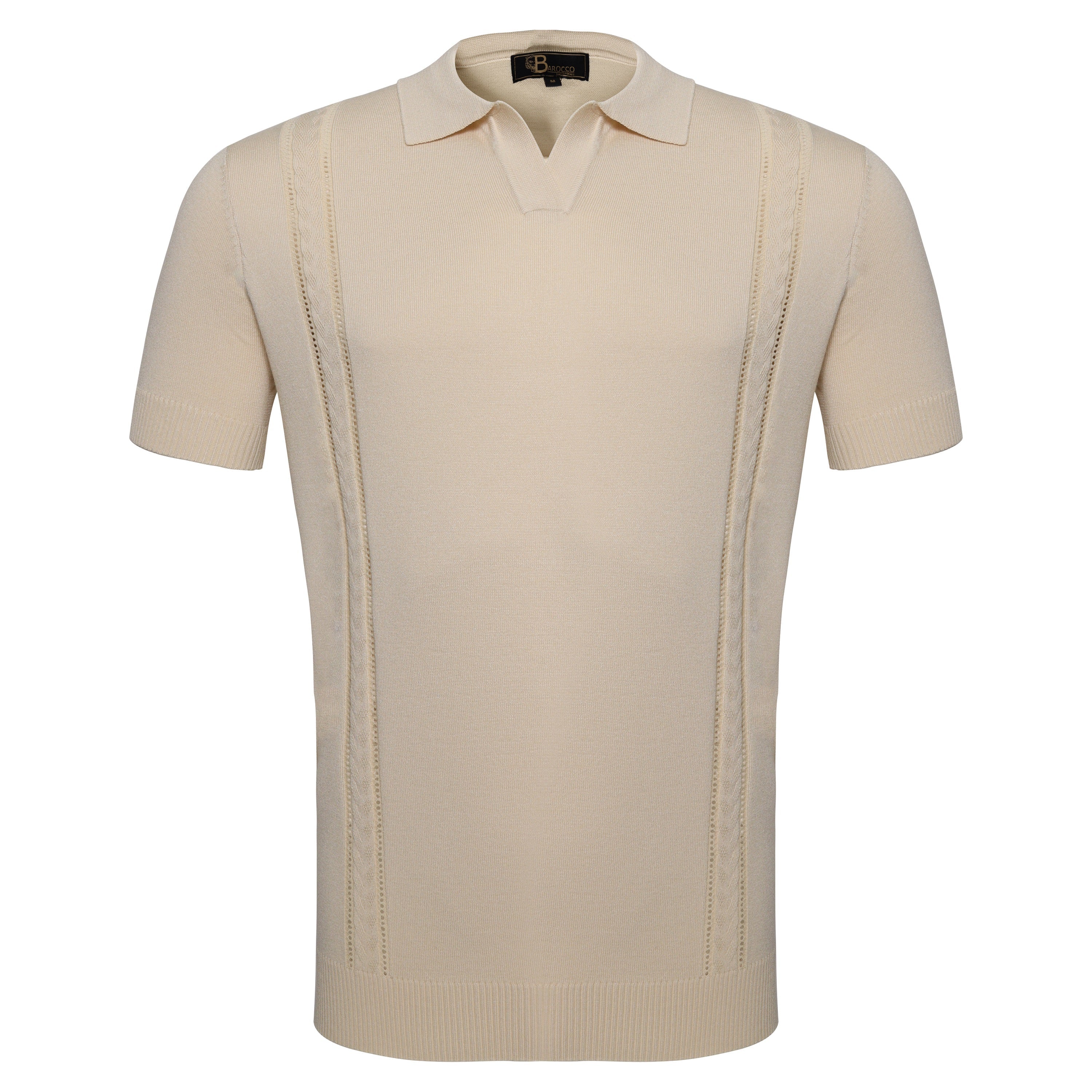 LuxeKnit Polo IVORY