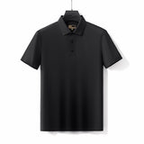 Barocco Helix Stitchless Men's Polo - Black