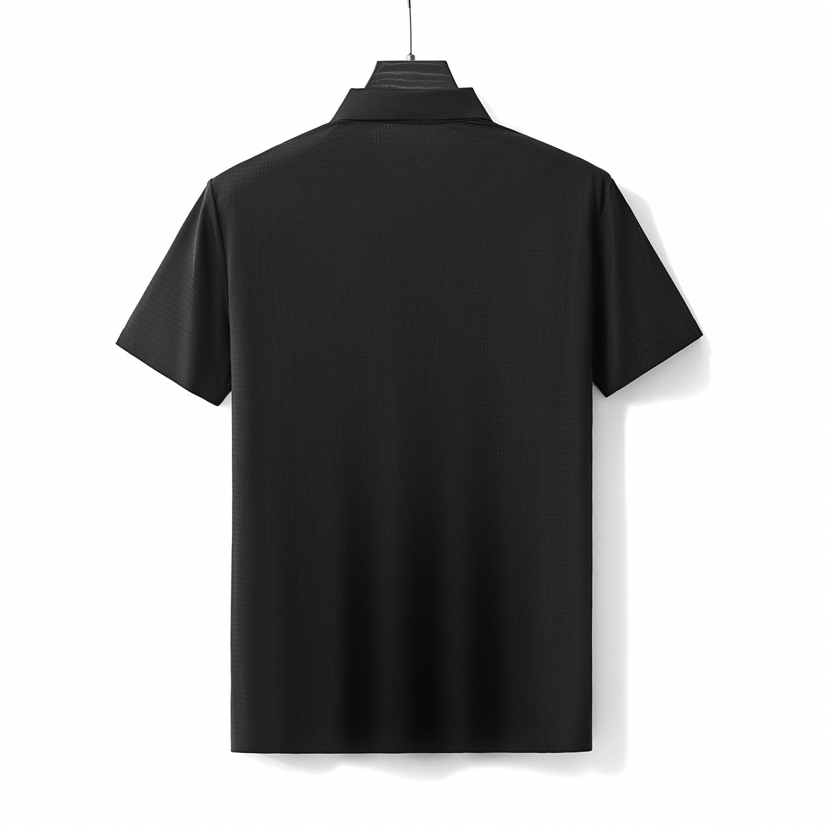 Barocco Helix Stitchless Men's Polo - Black