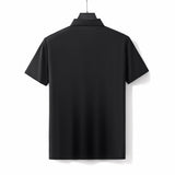Barocco Helix Stitchless Men's Polo - Black