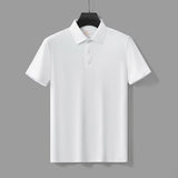 Barocco Helix Stitchless Men's Polo - White