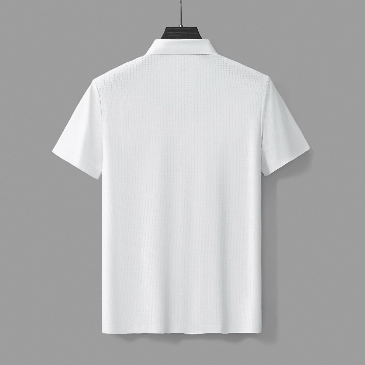Barocco Helix Stitchless Men's Polo - White