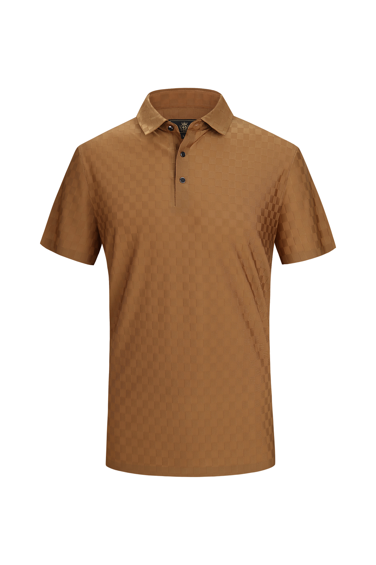 Barocco Modulo Performance Men's Polo - Brown