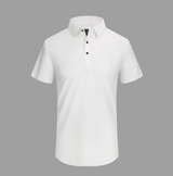 Barocco Modulo Performance Men's Polo - White