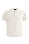 Strada Luxe Knit Polo WHITE
