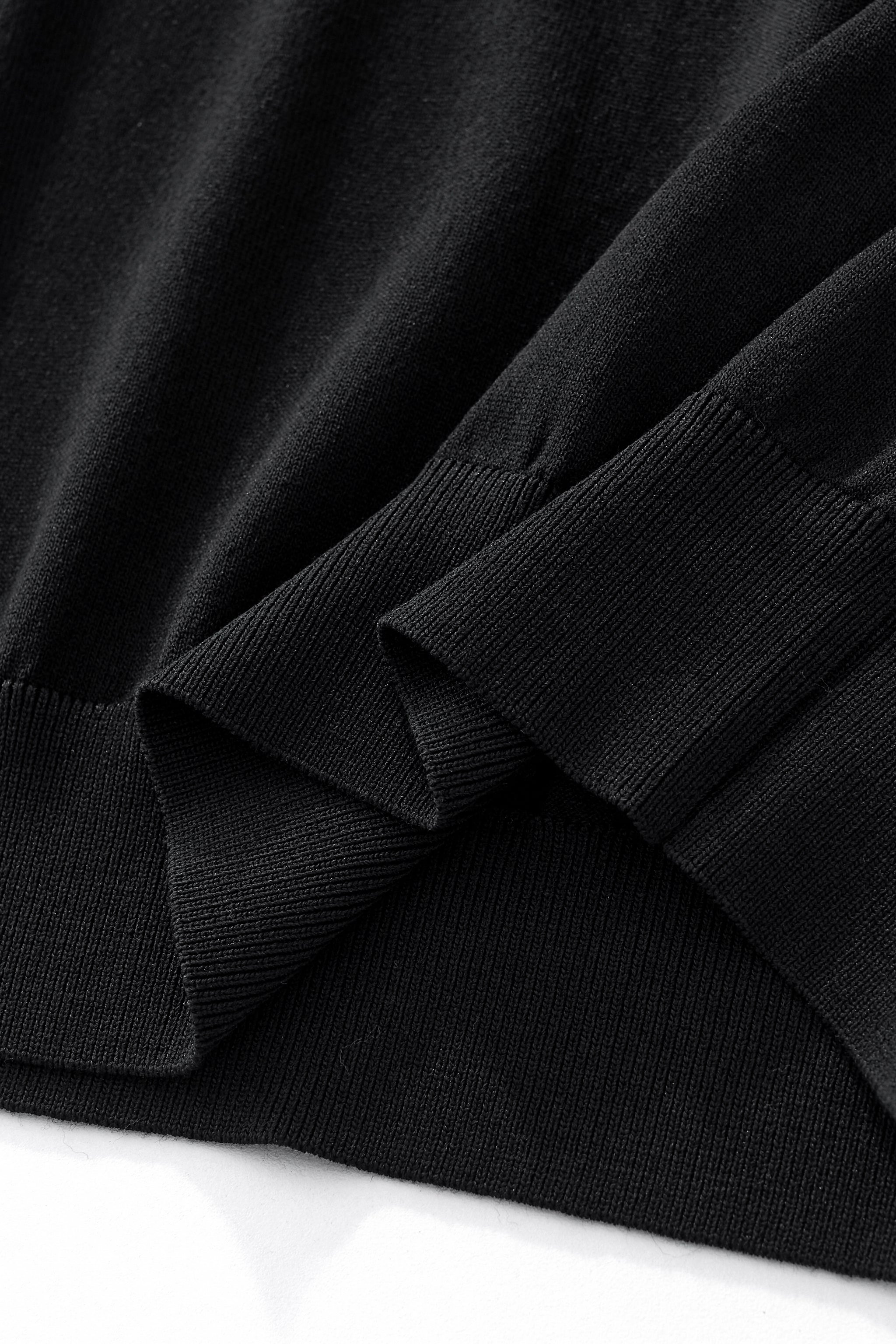 Urban Pulse Zip Polo BLACK