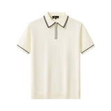 Urban Pulse Zip Polo IVORY