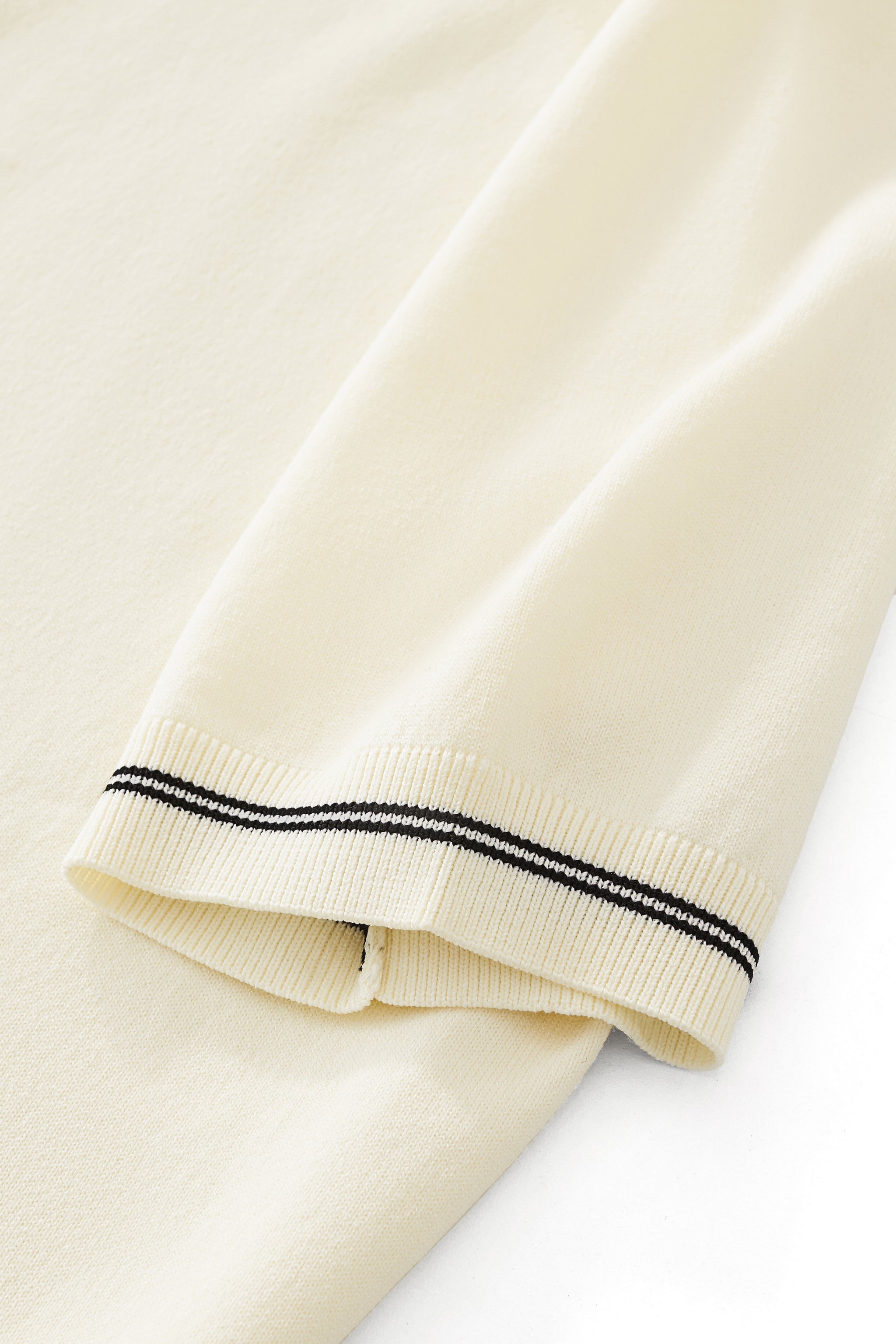 Urban Pulse Zip Polo IVORY