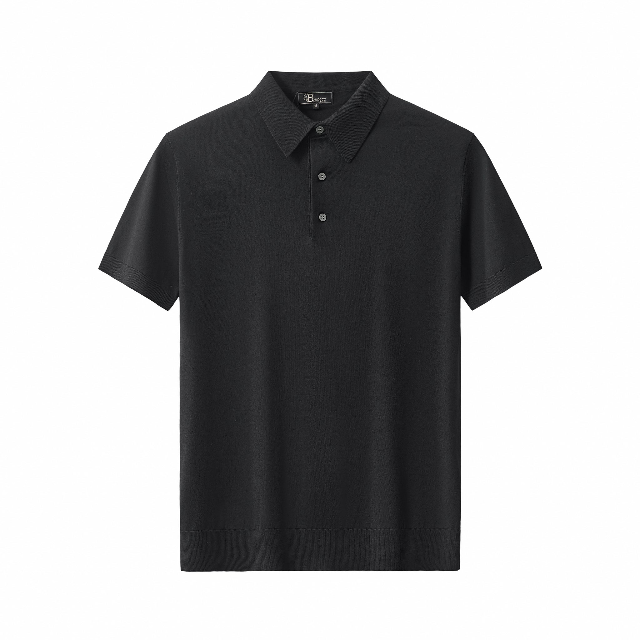 Everyday Luxe Polo BLACK
